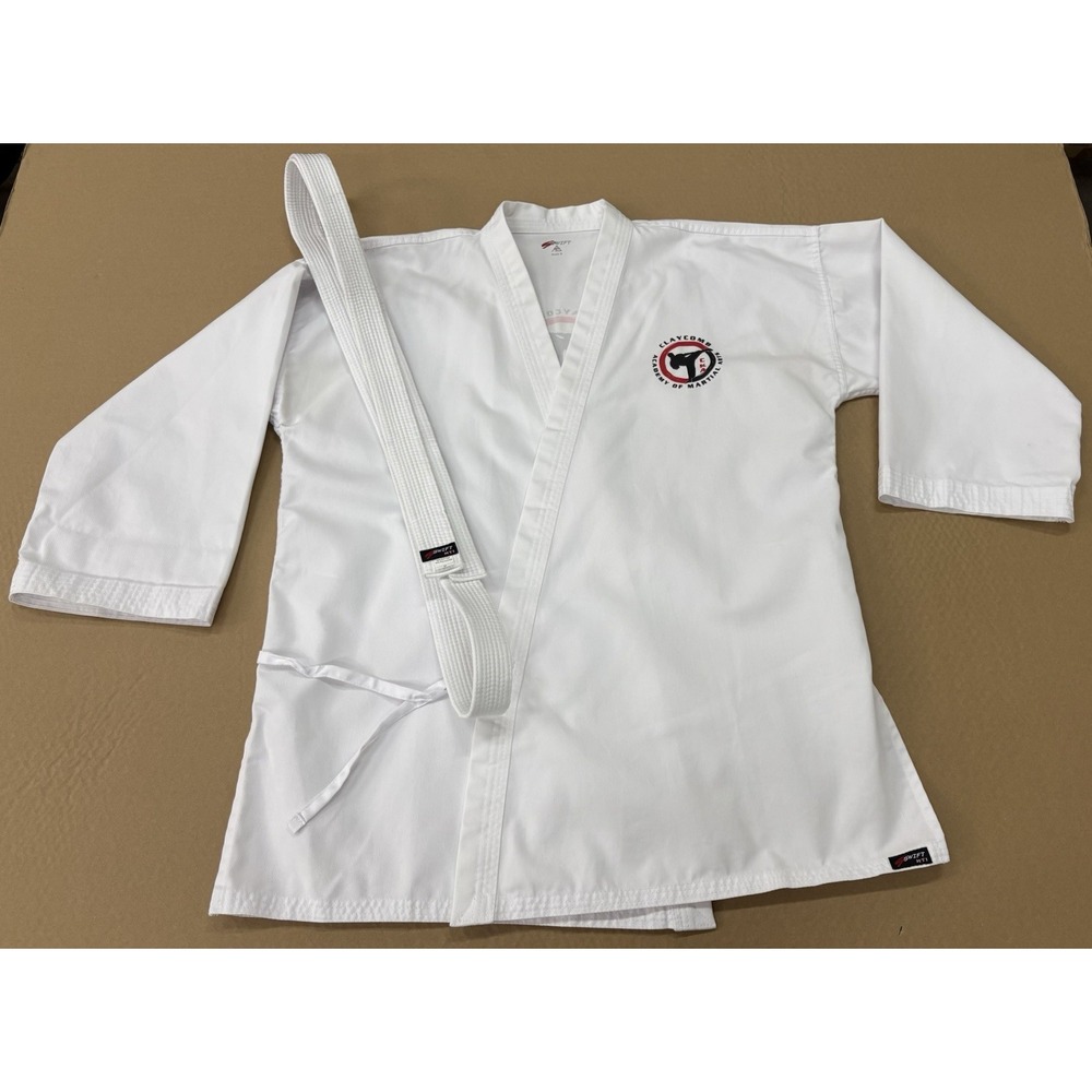 Claycomb Academy Jiu-Jitsu Adult Martial Arts Uniform Kimono Size 5 - Picture 3 of 8